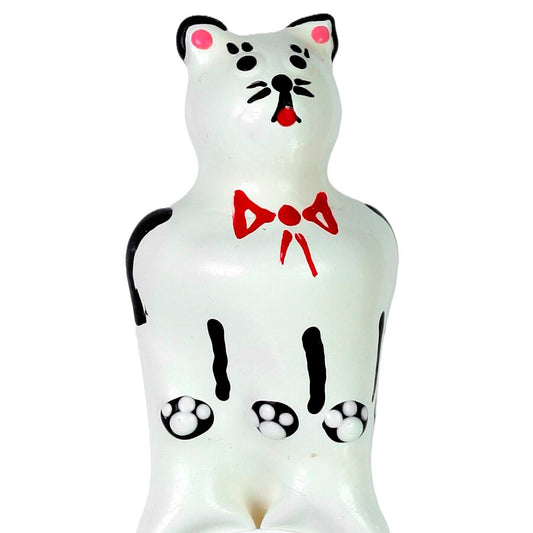 CONDOMERIE - HANDPAINTED NOVELTY CONDOMS CAT MODEL XL