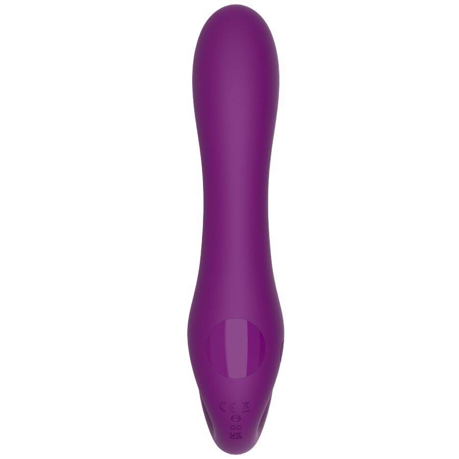 XOCOON - 2 IN 1 STRAPLESS STRAP-ON VIBRATOR WITH REMOTE CONTROL PURPLE