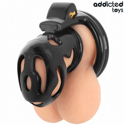 ADDICTED TOYS LOCKED - CAGE À PÉNIS SCÉLLÉE CRYPT 8 CM