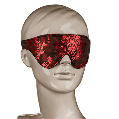 CALEXOTICS - MASQUE DE NUIT OPAQUE SCANDAL AVEC DÉTAILS ROUGES