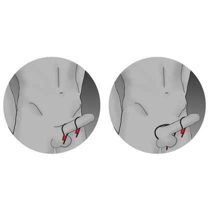 ELECTRASTIM - PRESTIGE ELECTRA LOOPS ADJUSTABLE COCK RINGS RED