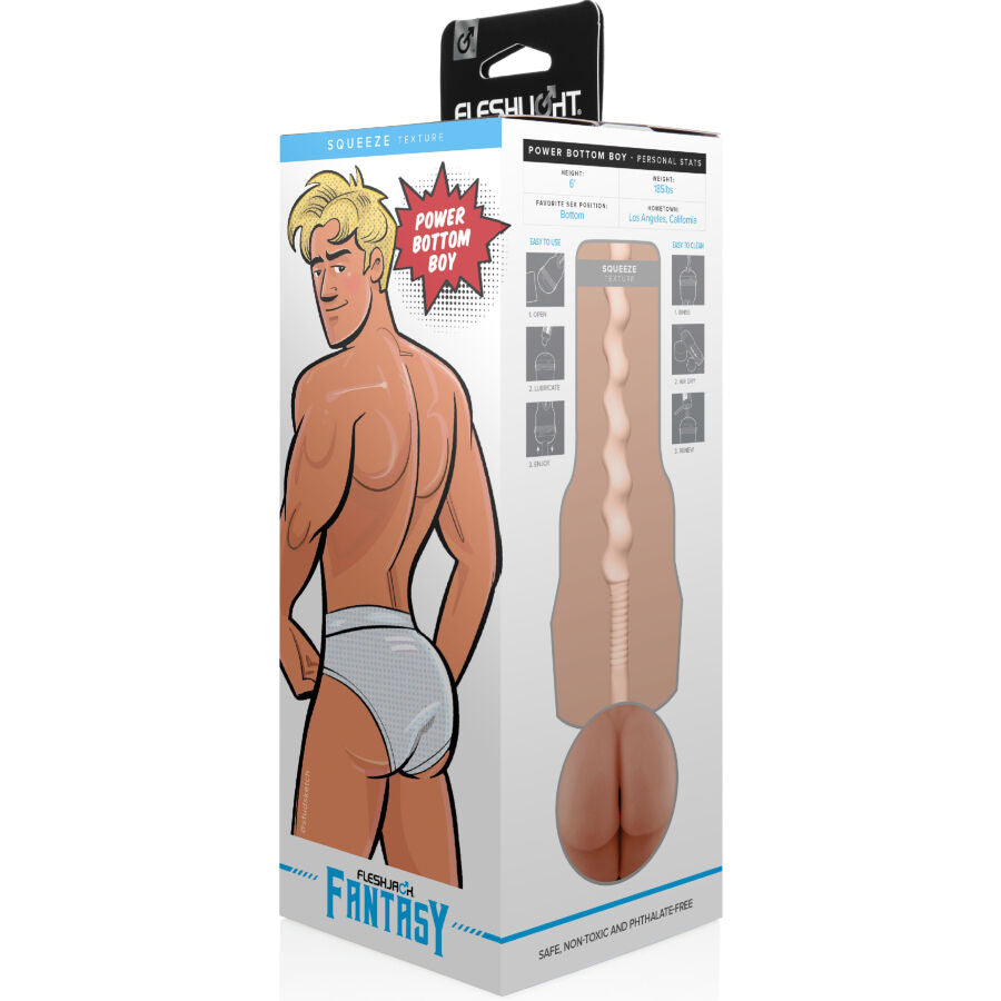FLESHLIGHT FANTASY - POWER BOTTOM BOY ANO MASTURBADOR