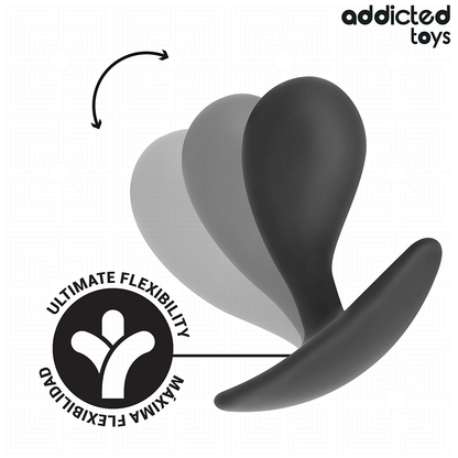 ADDICTED TOYS - SET OF 3 ANAL PLUG SILICONE MODEL 3