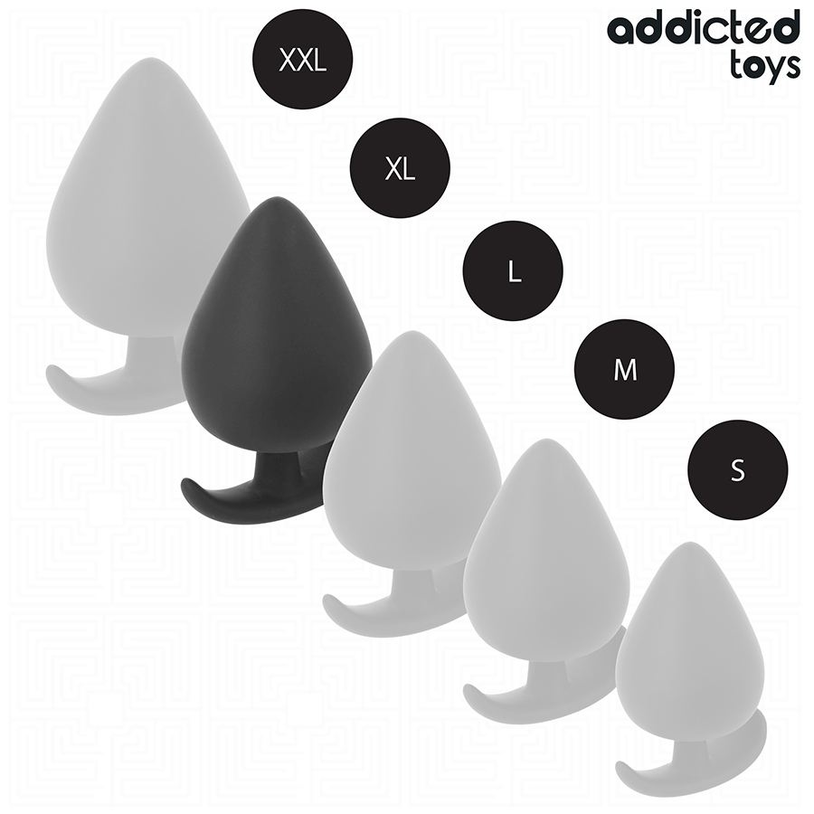 ADDICTED TOYS - ANAL PLUG SILICONE SIZE XL 9.5 CM