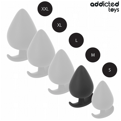 ADDICTED TOYS - ANAL PLUG SILICONE SIZE M 6.6 CM