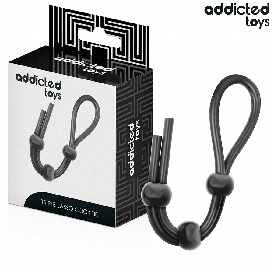 ADDICTED TOYS - CORDE EN SILICONE POUR LA TRIPLE BOUCLE PÉNIS
