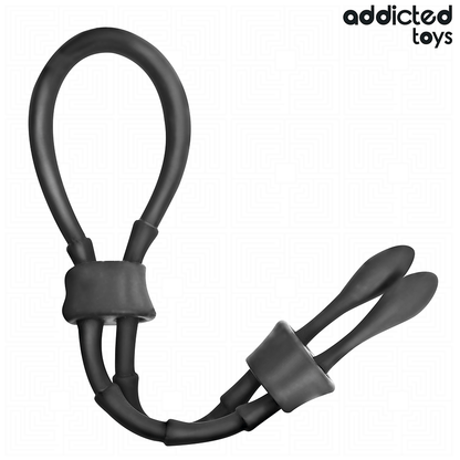 ADDICTED TOYS - ADJUSTABLE SILICONE ROPE FOR THE PENIS