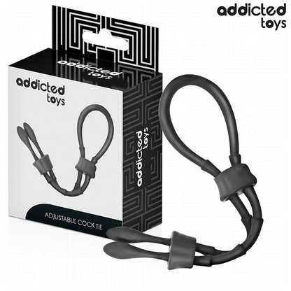 ADDICTED TOYS - ADJUSTABLE SILICONE ROPE FOR THE PENIS