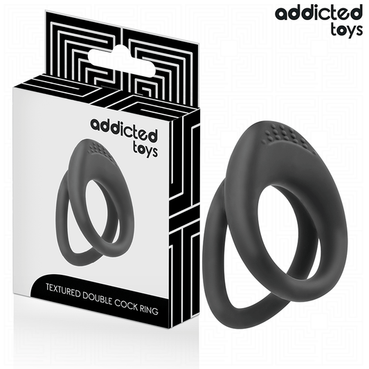 ADDICTED TOYS - ANNEAU PÉNIEN DOUBLE TEXTURE