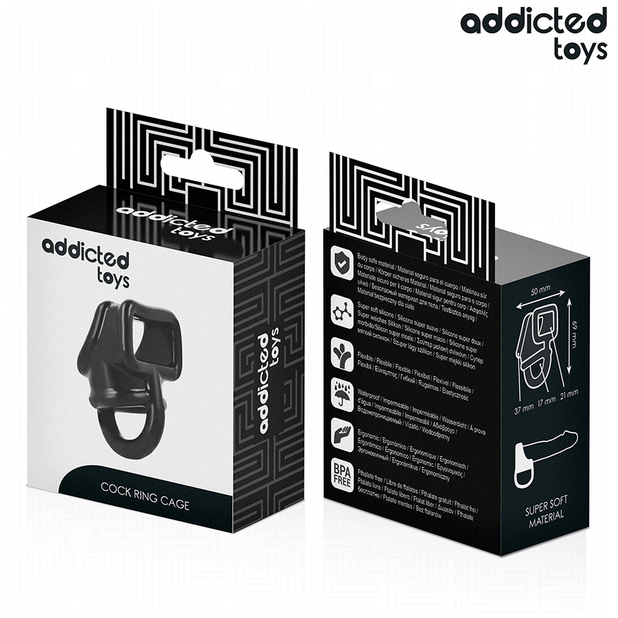 ADDICTED TOYS - PENIS CAGE RING