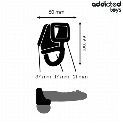 ADDICTED TOYS - PENIS CAGE RING