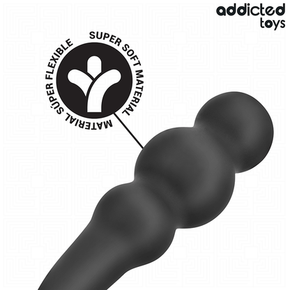 ADDICTED TOYS - PLUG ANAL AVEC ANNEAU MODÈLE SILICONE 1