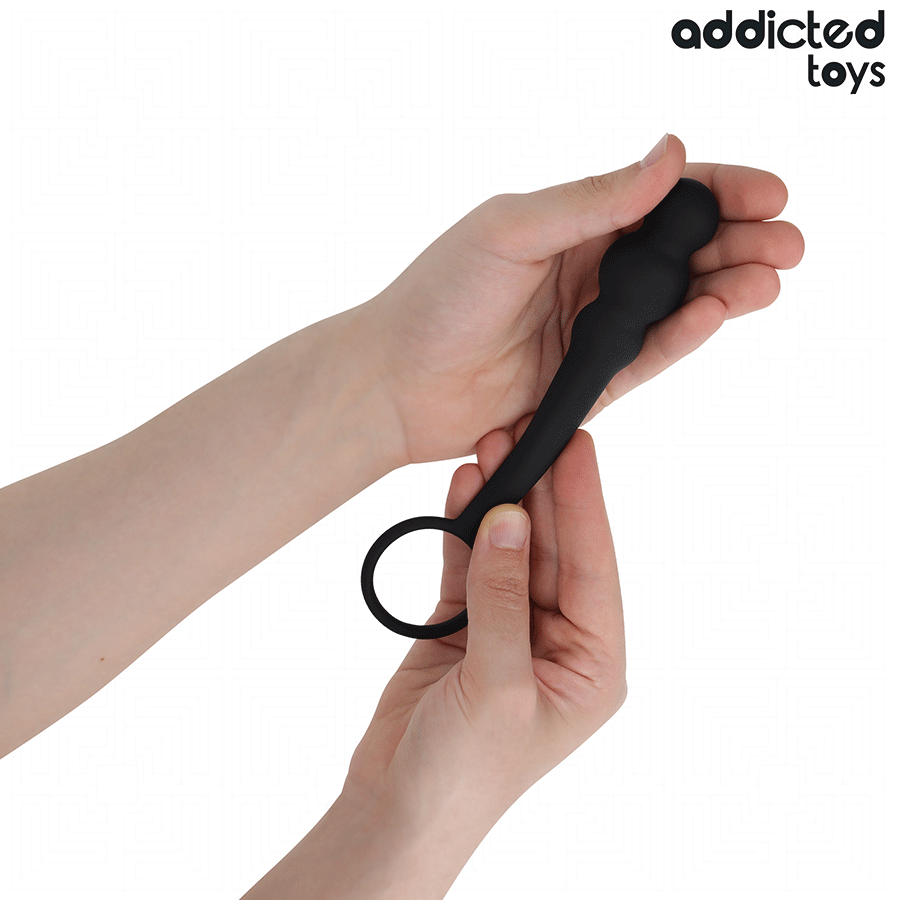 ADDICTED TOYS - PLUG ANAL AVEC ANNEAU MODÈLE SILICONE 1