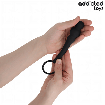 ADDICTED TOYS - PLUG ANAL AVEC ANNEAU MODÈLE SILICONE 1