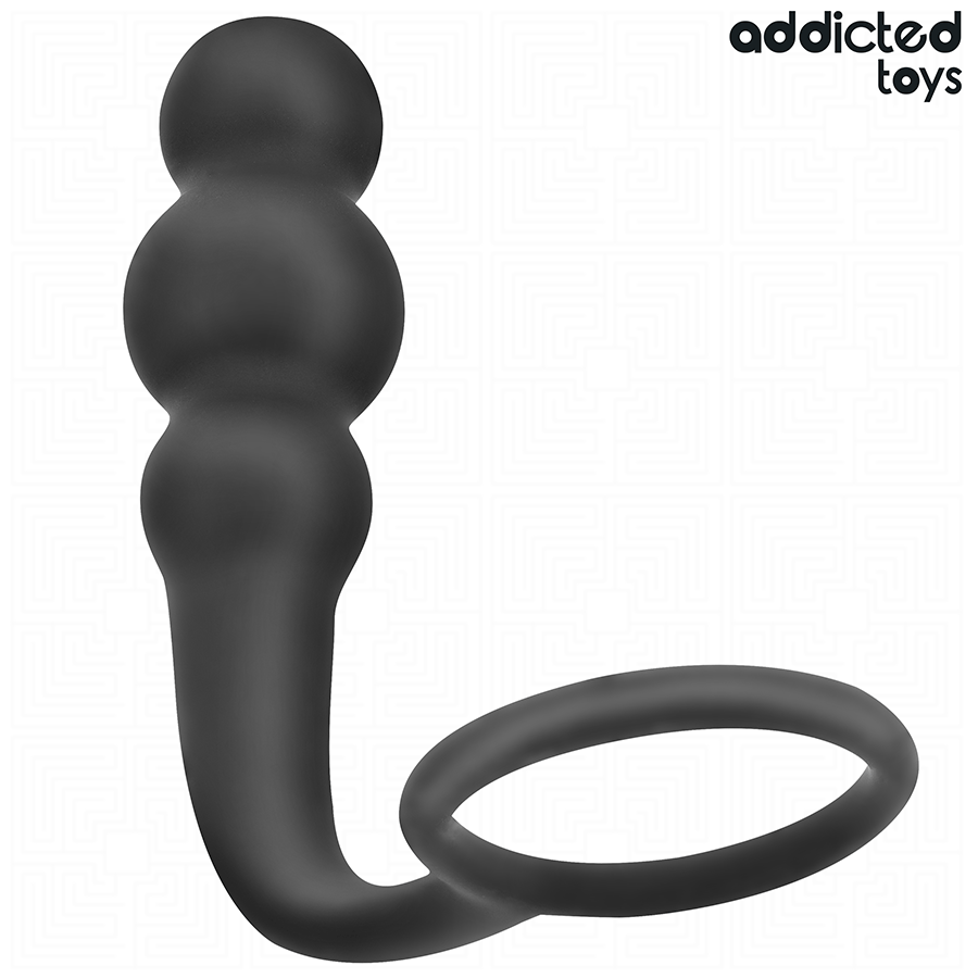 ADDICTED TOYS - PLUG ANAL AVEC ANNEAU MODÈLE SILICONE 1