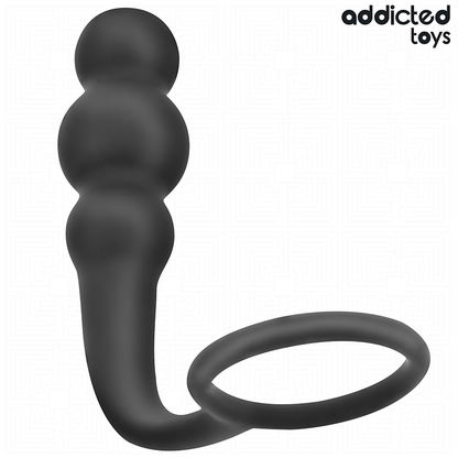 ADDICTED TOYS - PLUG ANAL AVEC ANNEAU MODÈLE SILICONE 1