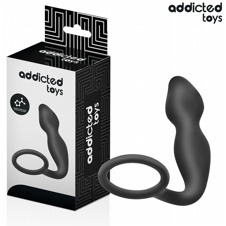 ADDICTED TOYS - PLUG ANAL AVEC ANNEAU MODÈLE 2 EN SILICONE