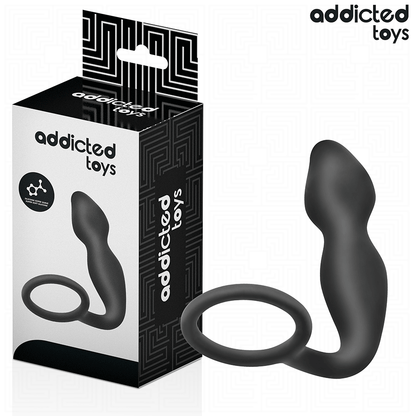 ADDICTED TOYS - PLUG ANAL AVEC ANNEAU MODÈLE 2 EN SILICONE