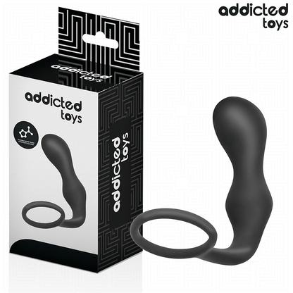 ADDICTED TOYS - TAPÓN ANAL CON ANILLO MODELO 3 DE SILICONA