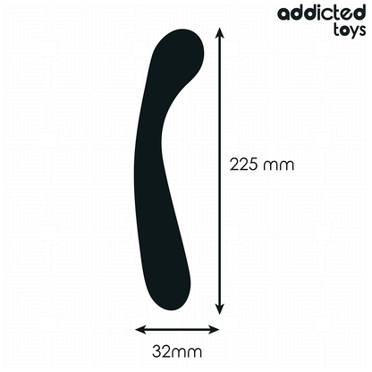 ADDICTED TOYS - DOUBLE ANAL MASSAGER SILICONE 22.5 CM