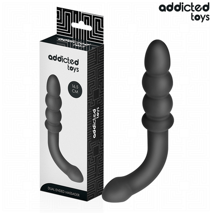 ADDICTED TOYS - DOUBLE STIMULATEUR ANAL EN SILICONE 16,5 CM