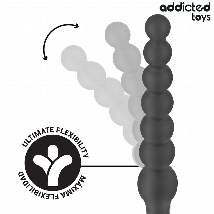 ADDICTED TOYS - DOUBLE STIMULATEUR ANAL EN SILICONE 24 CM