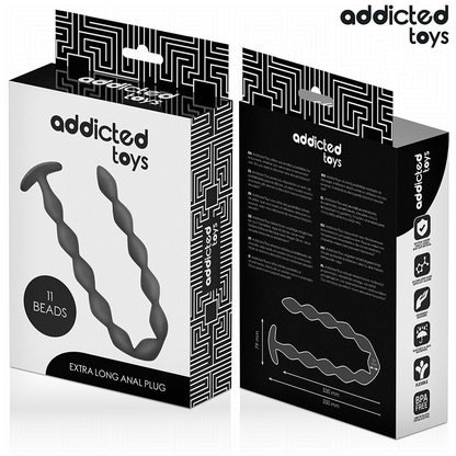 ADDICTED TOYS - PLUG ANAL EN SILICONE EXTRA LONG