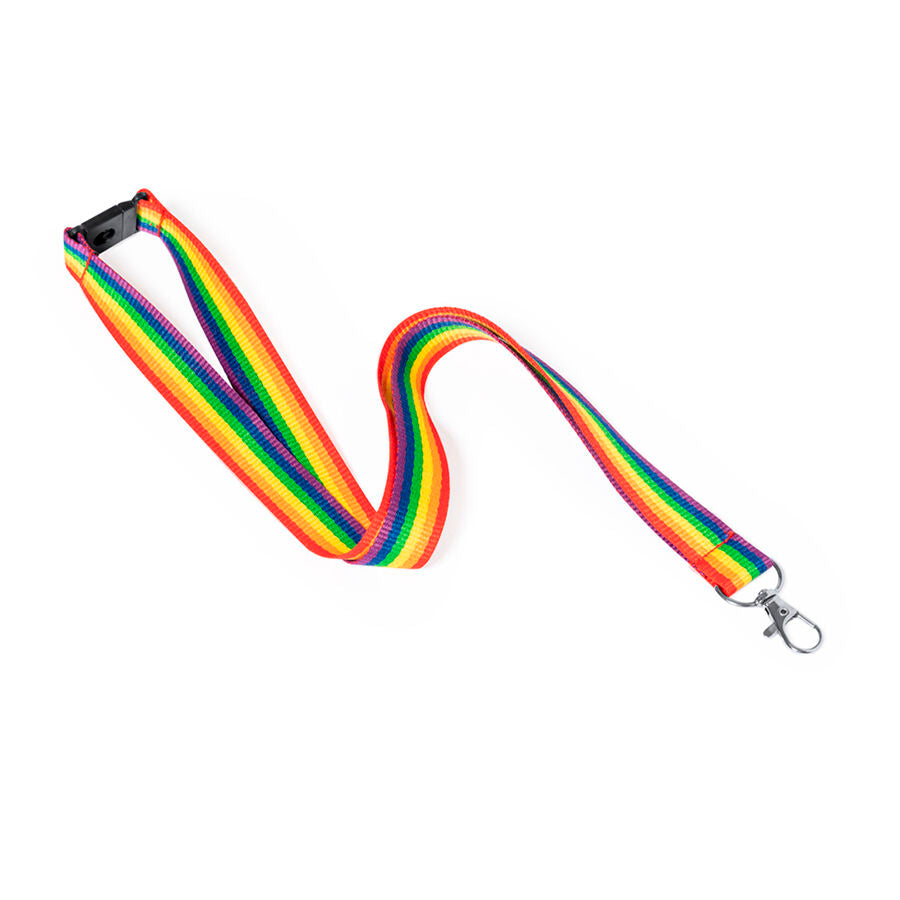 PRIDE - RAINBOW FLAG RIBBON 90 X 5 CM