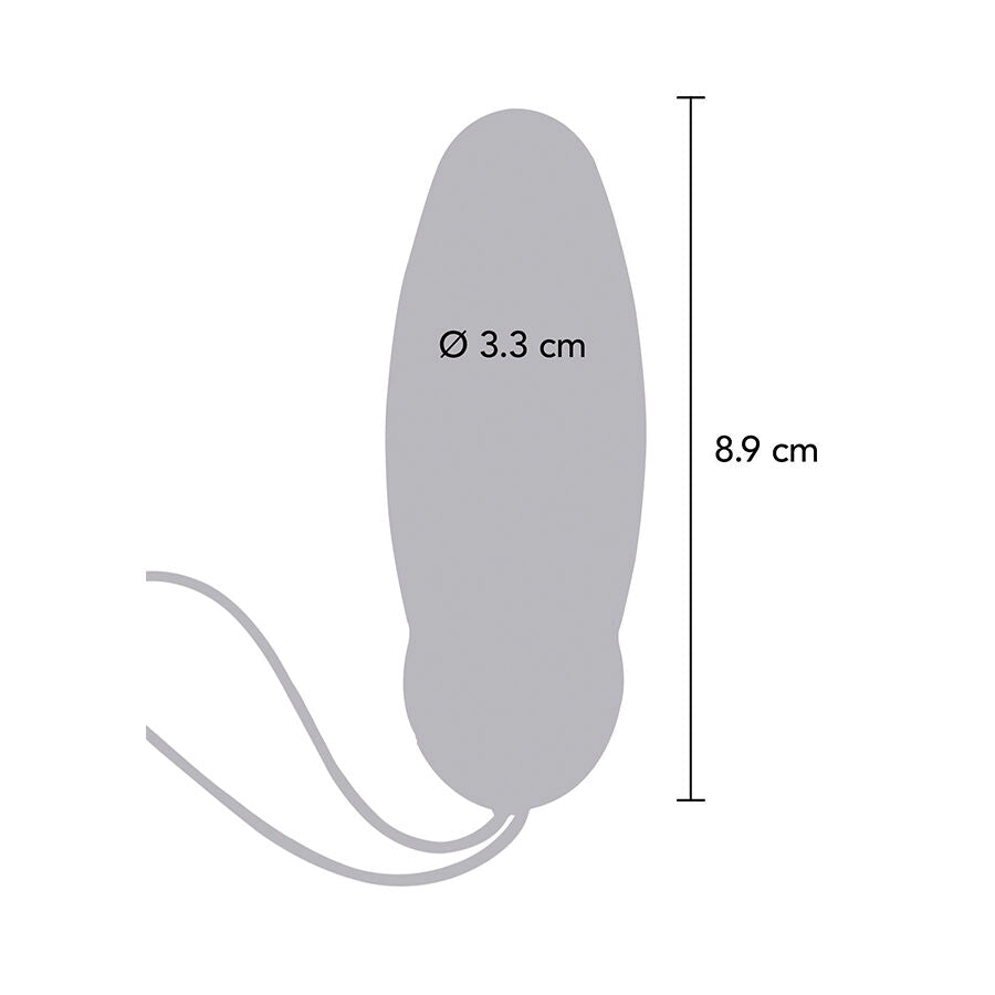 TOYJOY - HAPPINESS I'M SO EGGCITED REMOTE CONTROL VIBRATOR BLUE