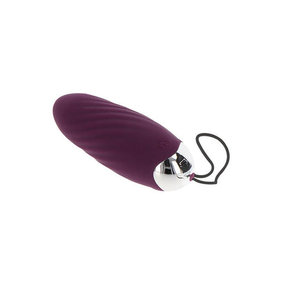 TOYJOY - HAPPINESS KNOCK KNOCK EGGSTAVAGANT VIBRATOR WITH REMOTE CONTROL PURPLE