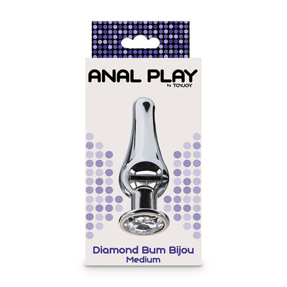 TOYJOY - ANAL PLAY DIAMOND BUM BIJOU MEDIUM ANAL PLUG