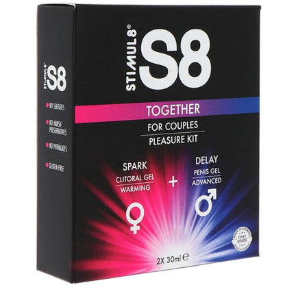 STIMUL8 - S8 TOGETHER COUPLE KIT 2 X 30 ML