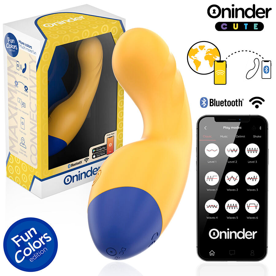ONINDER CUTE - VIBREUR G-SPOT LOVE BUDDY MASTER - APPLICATION MONDIALE GRATUITE