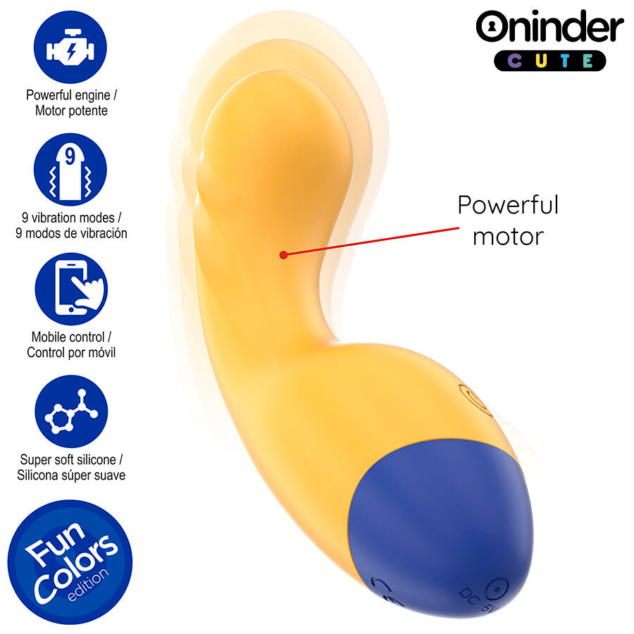 ONINDER CUTE - VIBREUR G-SPOT LOVE BUDDY MASTER - APPLICATION MONDIALE GRATUITE