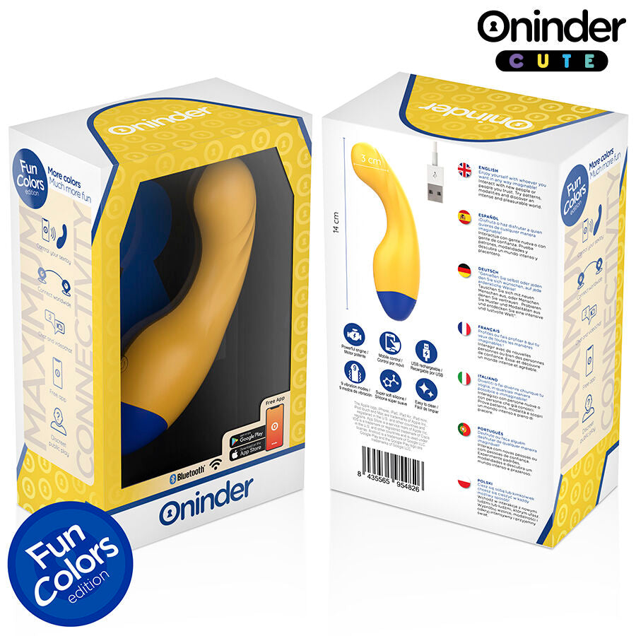 ONINDER CUTE - VIBREUR G-SPOT LOVE BUDDY MASTER - APPLICATION MONDIALE GRATUITE