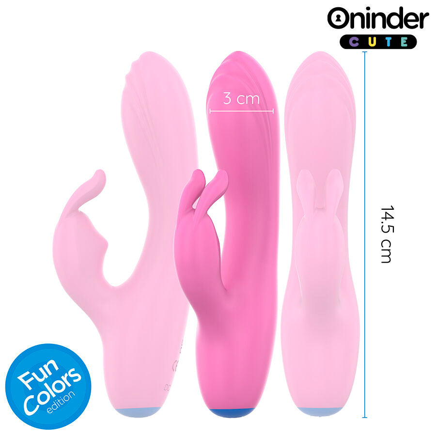 ONINDER CUTE - VIBRADOR CONEJITO PARA PUNTO G Y CLÍTORIS - ENVÍO MUNDIAL GRATUITO