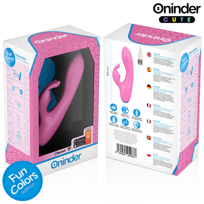 ONINDER CUTE - LOVE BUNNY VIBRATOR G-SPOT CLITORIS - FREE WORLDWIDE APP