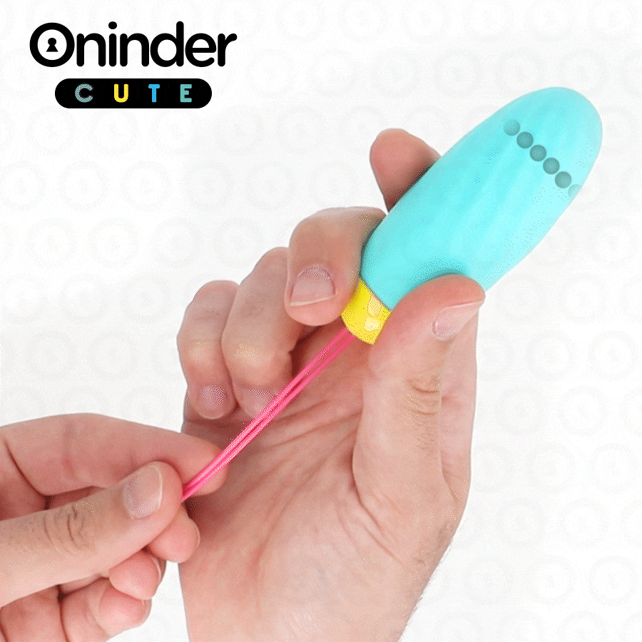 ONINDER CUTE - ŒUF VIBRANT PLAISIR LOVE - PIERRES ROTATIVES EN SILICONE - APPLICATION GLOBALE GRATUITE