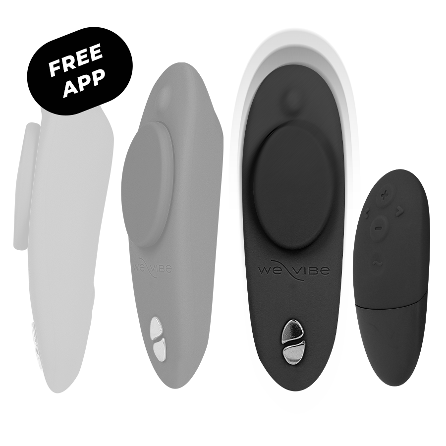 WE-VIBE - MOXIE + BLACK CLITORAL VIBRATOR