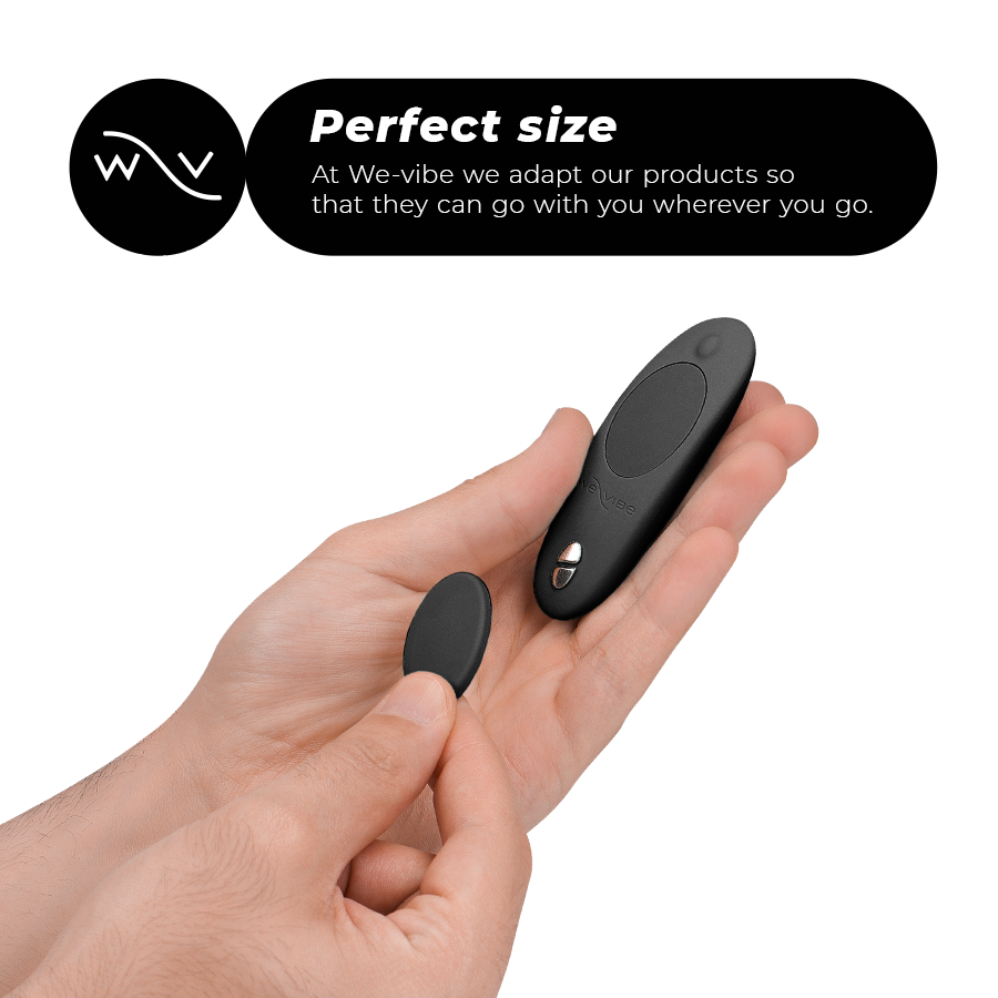 WE-VIBE - MOXIE + BLACK CLITORAL VIBRATOR