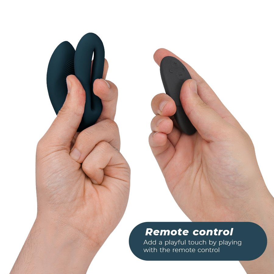 WE-VIBE - SYNC O FLEXIBLE VIBRATOR REMOTE CONTROL DARK GREEN