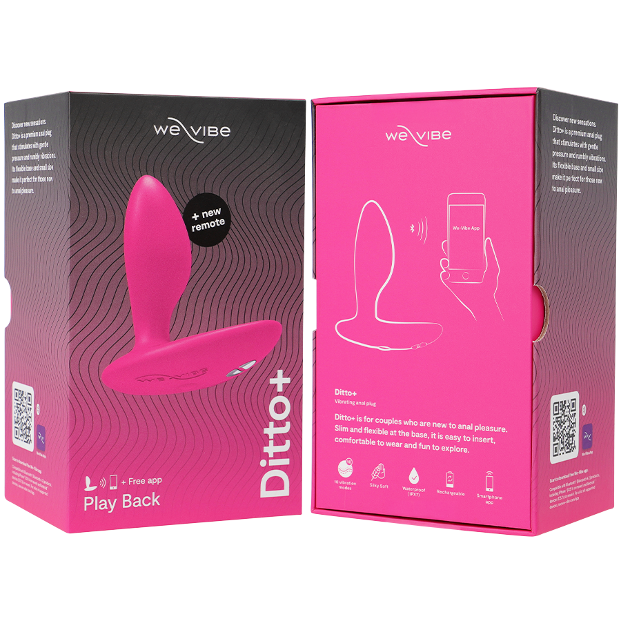WE-VIBE - DITTO+ ANAL PLUG VIBRATOR