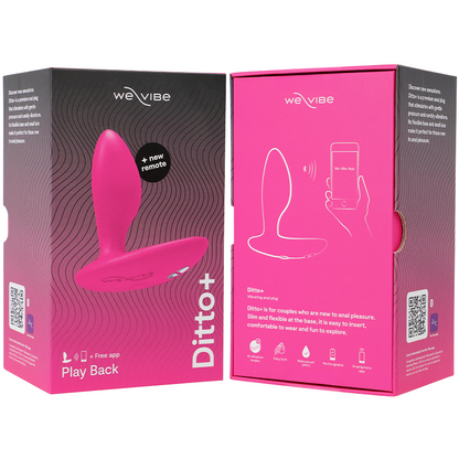 WE-VIBE - DITTO+ ANAL PLUG VIBRATOR