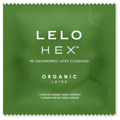 LELO - HEX ORGANIC CONDOM BOX 3 UNITS
