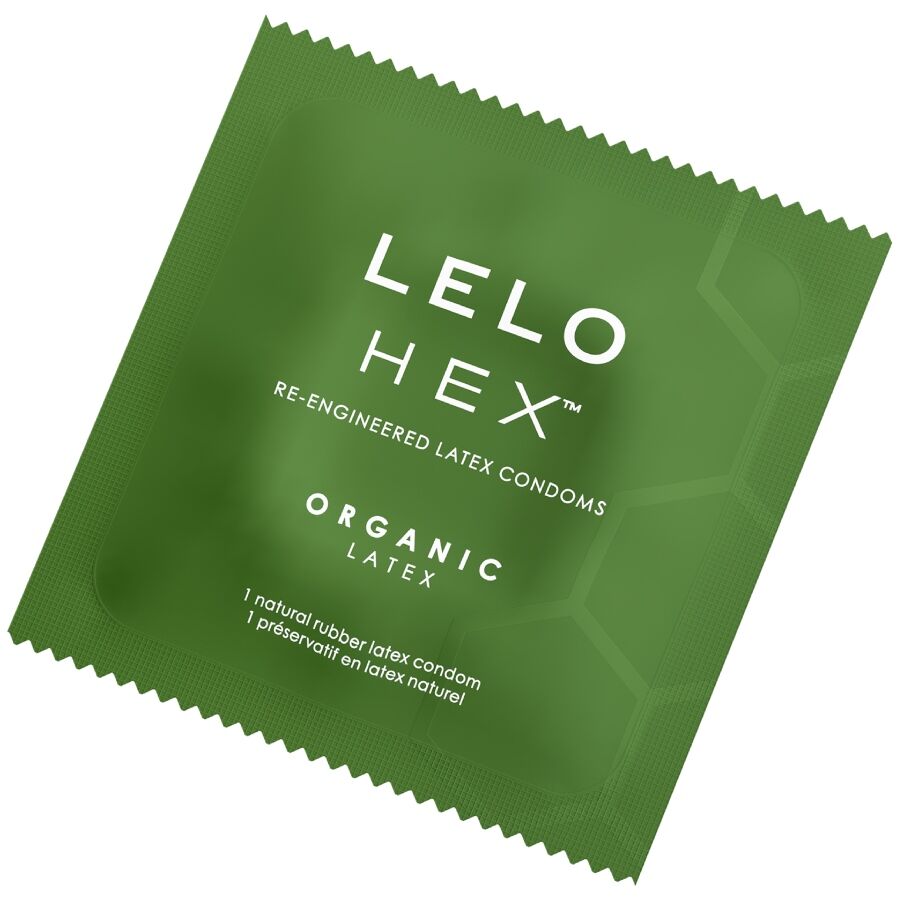 LELO - HEX ORGANIC CONDOM BOX 12 UNITS