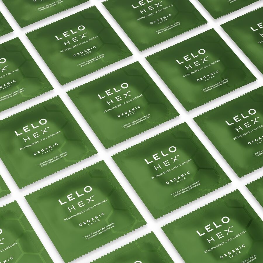 LELO - HEX ORGANIC BOÎTE DE 36 PRÉSERVATIFS