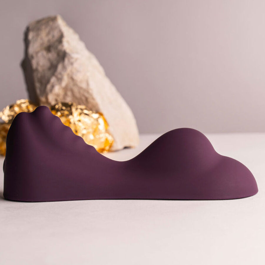 ROCKS- OFF - RUBY GLOW PURPLE SIT-ON VIBRATOR