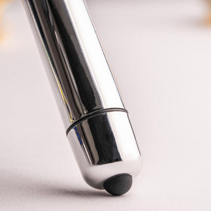 ROCKS-OFF - RO-80 CHROME VIBRATING BULLET SILVER