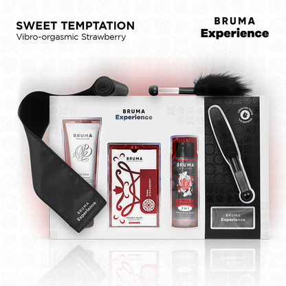 BRUMA XPERIENCE - SWEET STRAWBERRY VIBRO-ORGASMIC TEMPTATION KIT