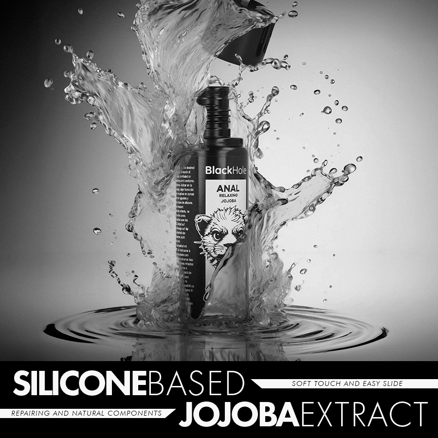 BLACK HOLE - RELAJANTE ANAL DE JOJOBA, BASE DE SILICONA, 30 ML